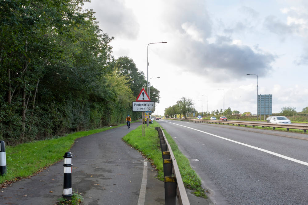 Bromley Heath viaduct pathway as it is now