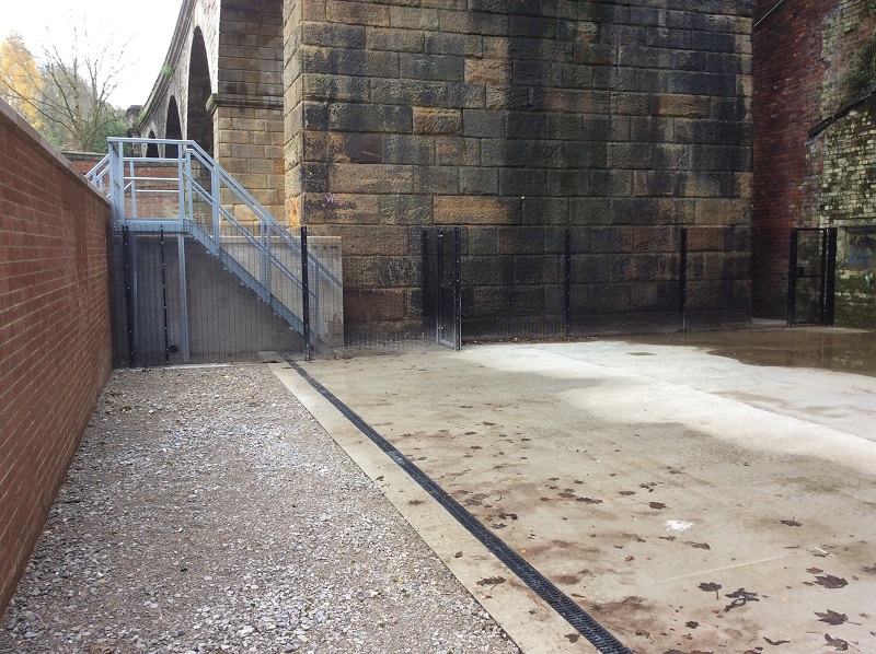 Completed works at Kirkstall Viaduct