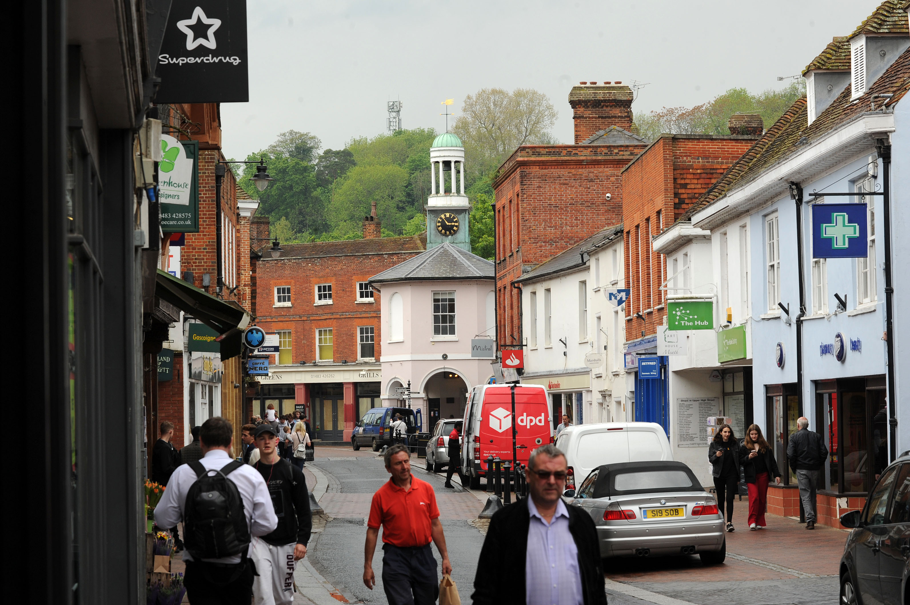 Picture of Godalming town centre.