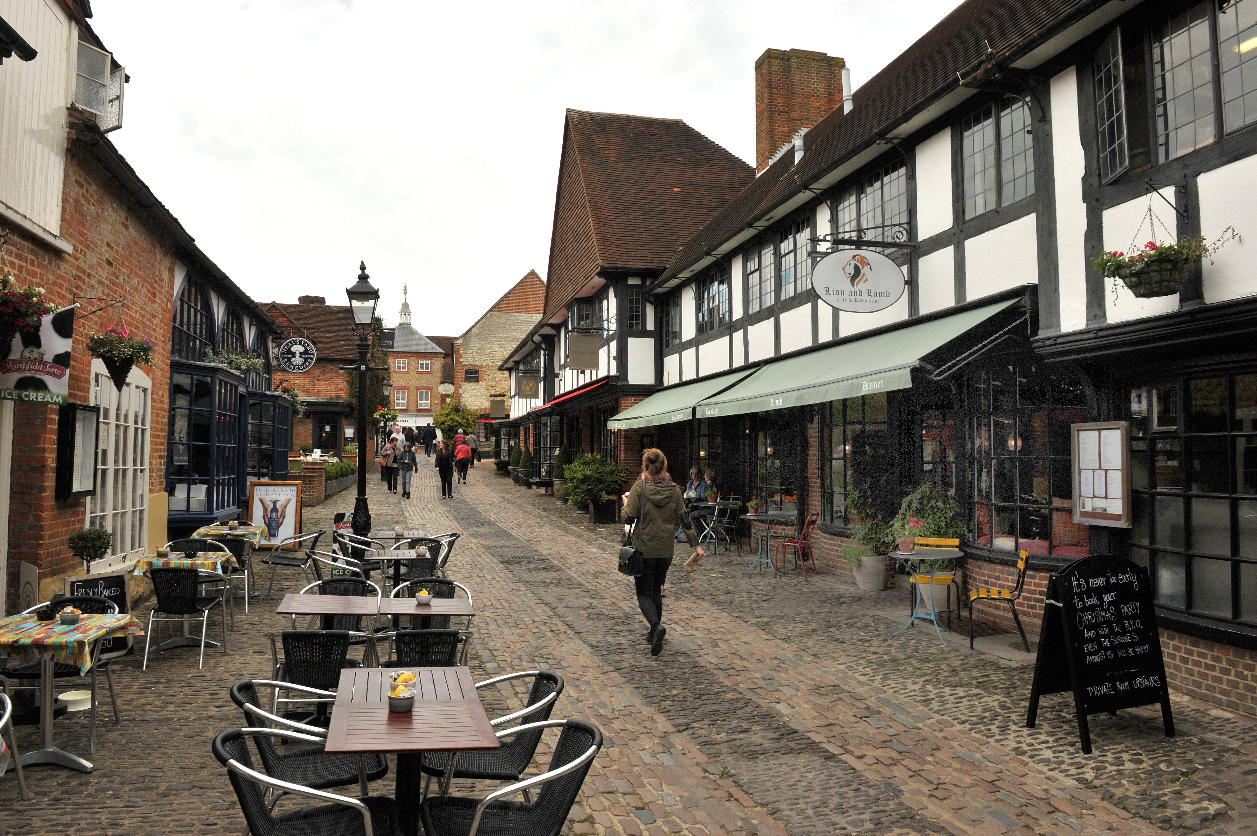 Picture of a street in Farnham