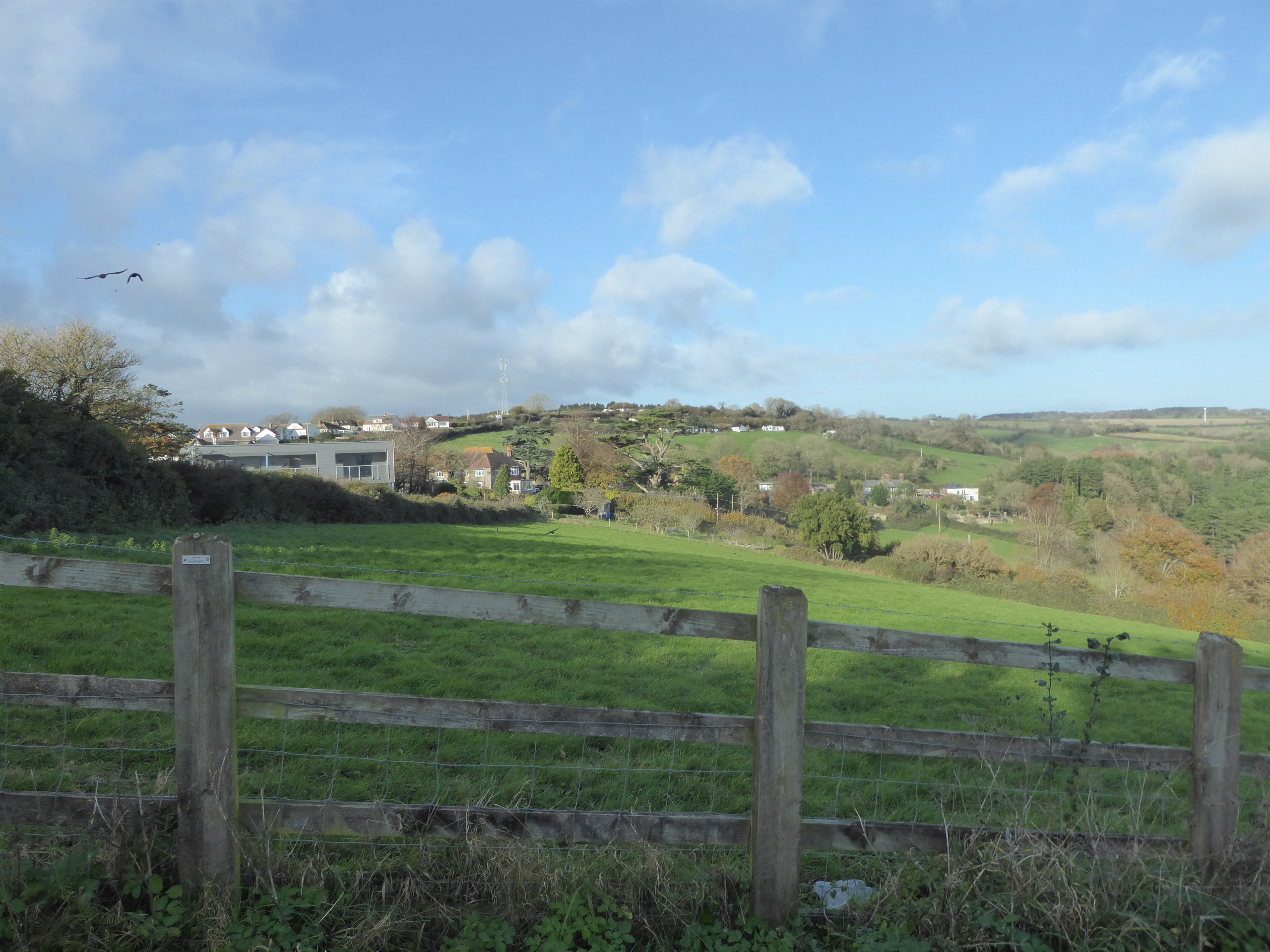 Image of the proposed Green Wedge between Seaton and Beer