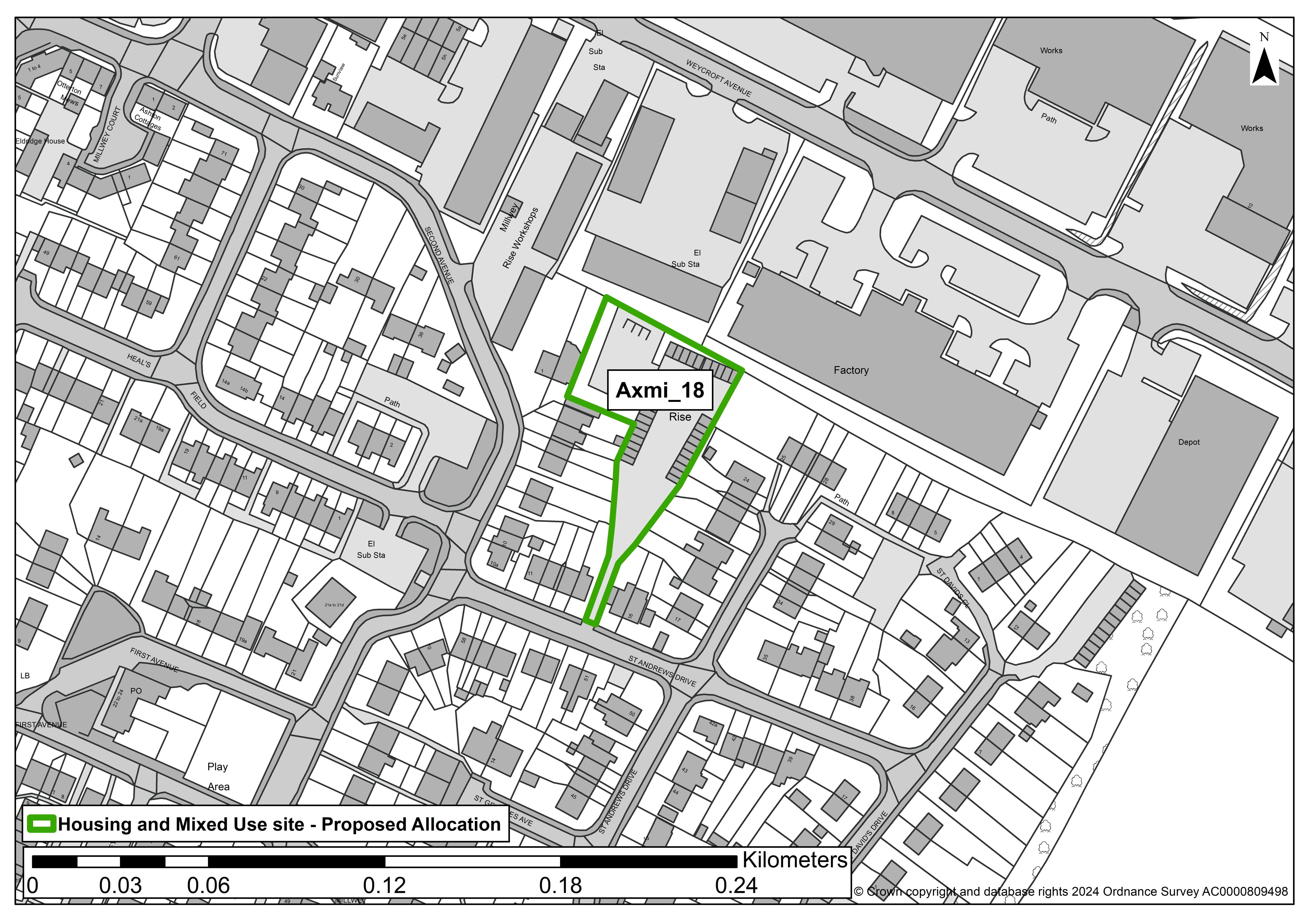 Map of site Axmi_18