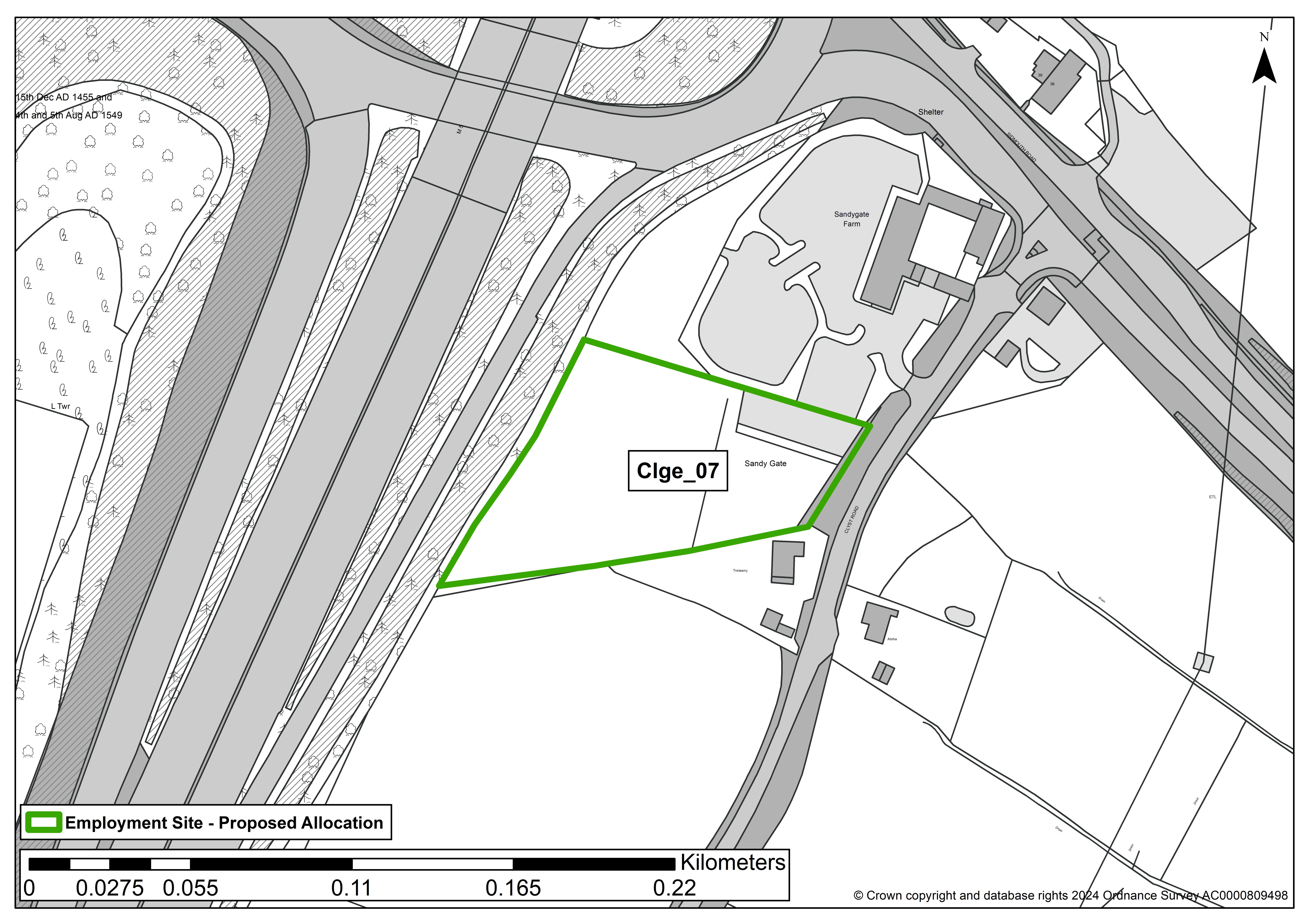 Map of site Clge_07