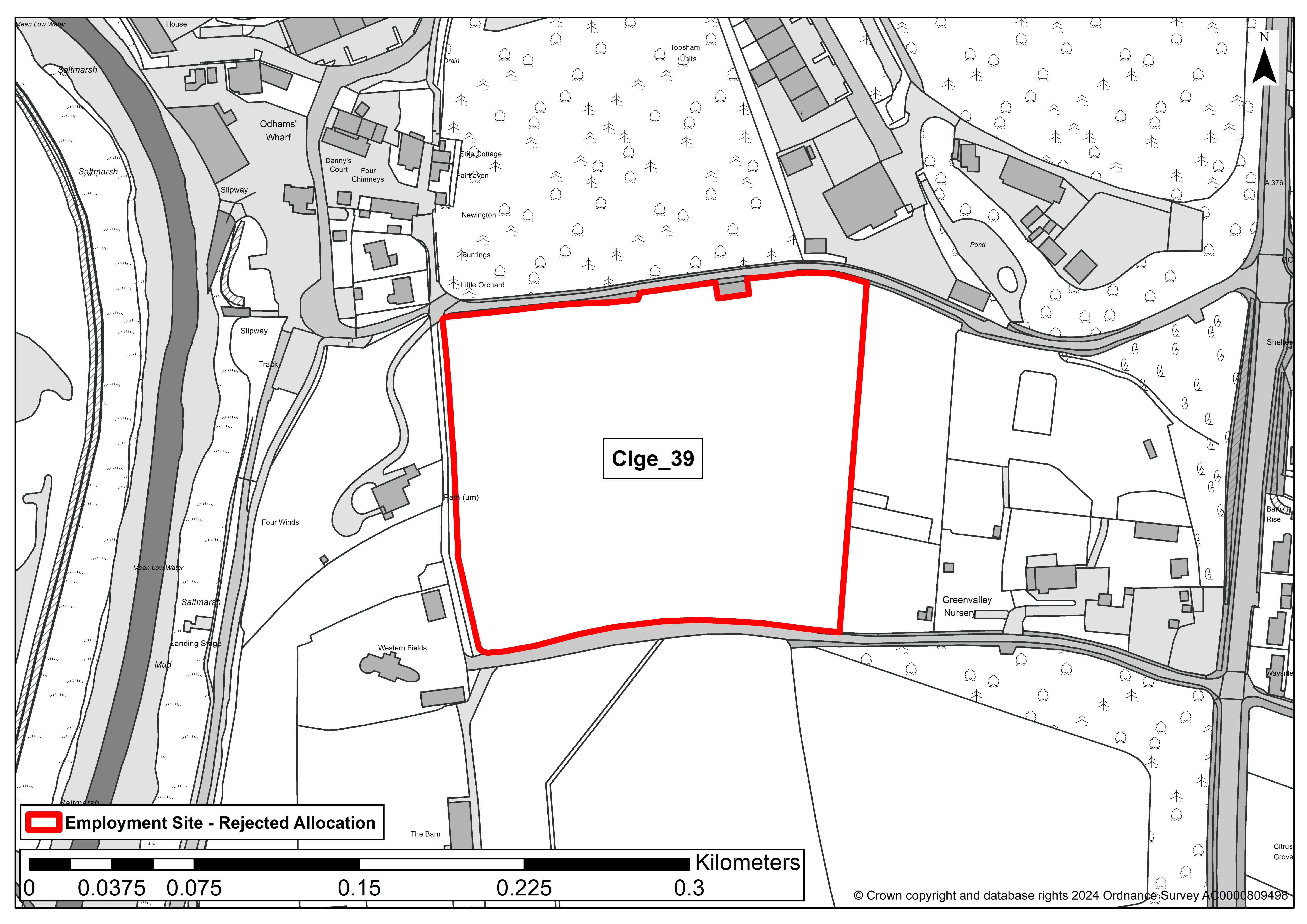 Map of site Clge_39