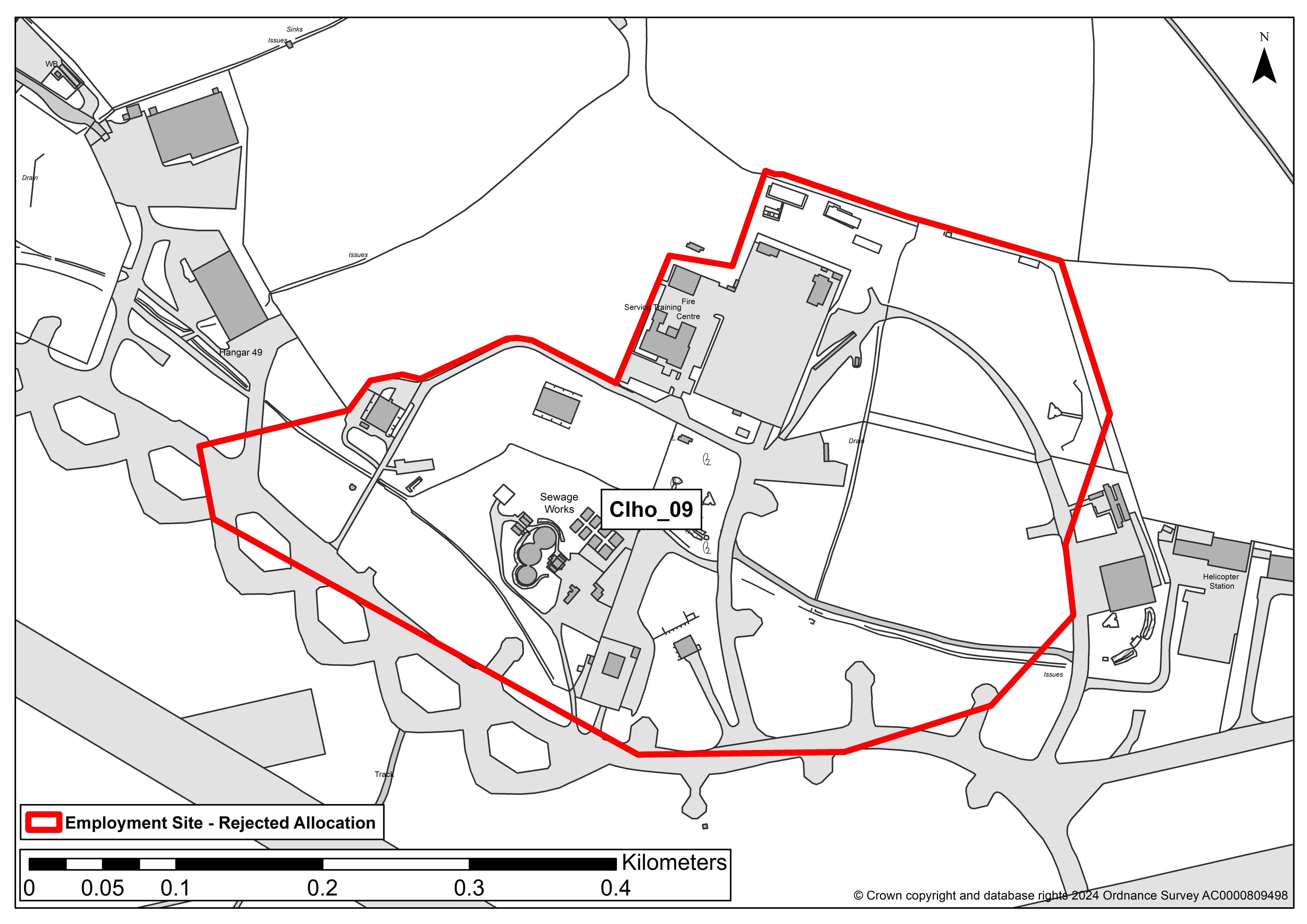 Map of site Clho_09