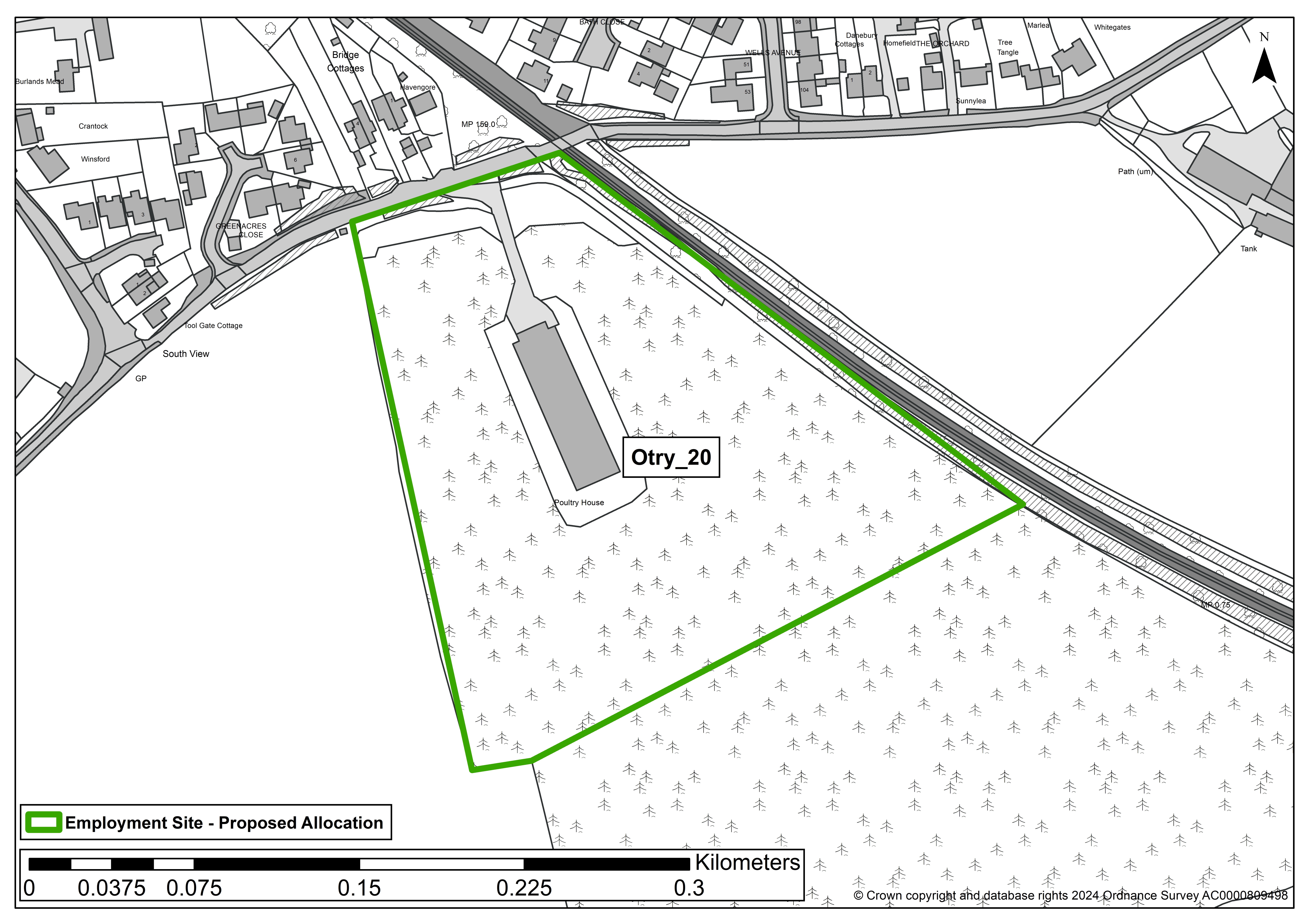 Map of site Otry_20