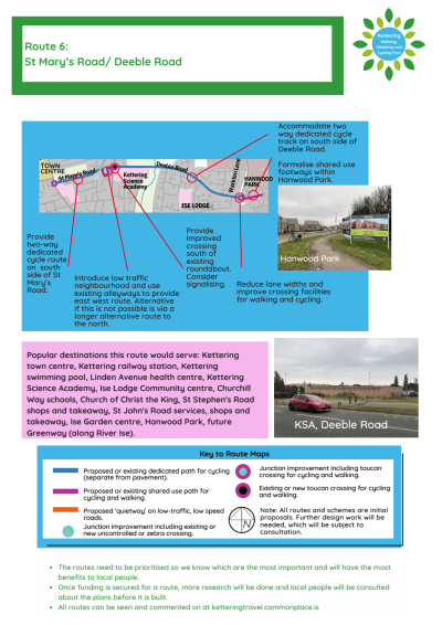 Route 6  St  Marys Rd, Kettering LCWIP.pdf