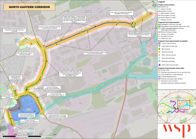 Corby North East Cycle Corridors.pdf