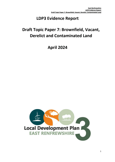 Draft Topic Paper 7 - Brownfield, Vacant, Derelict, and Contaminated Land.pdf