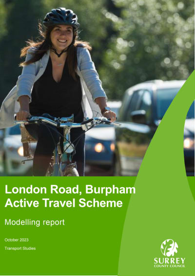 Traffic Modelling Report - Burpham to Guildford Active Travel Scheme (London Road).pdf