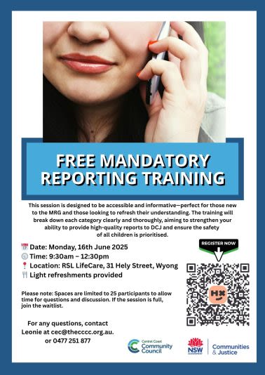 Mandatory Reporting Training