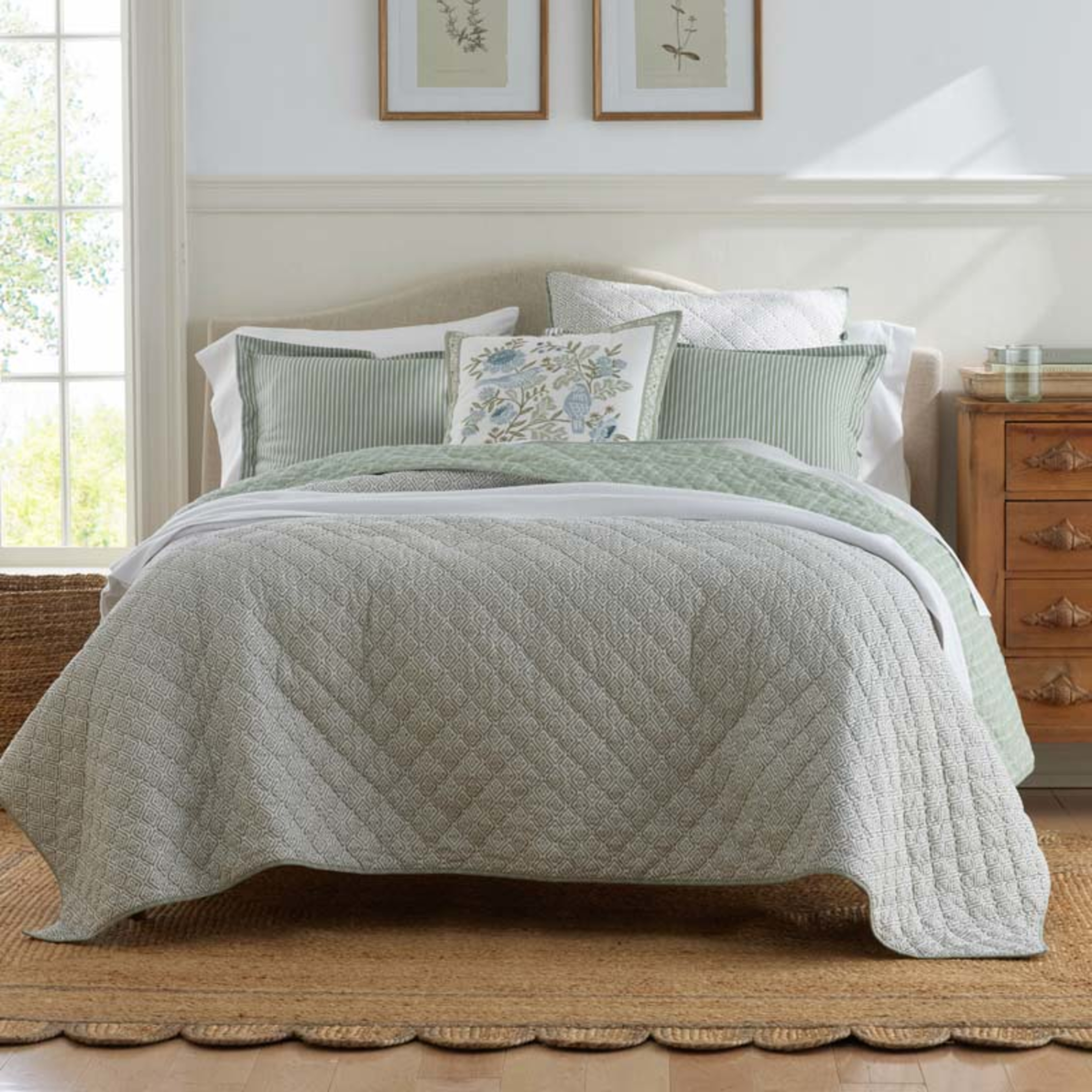 Company Cotton Tira Geo Quilt - Thumbnail 2