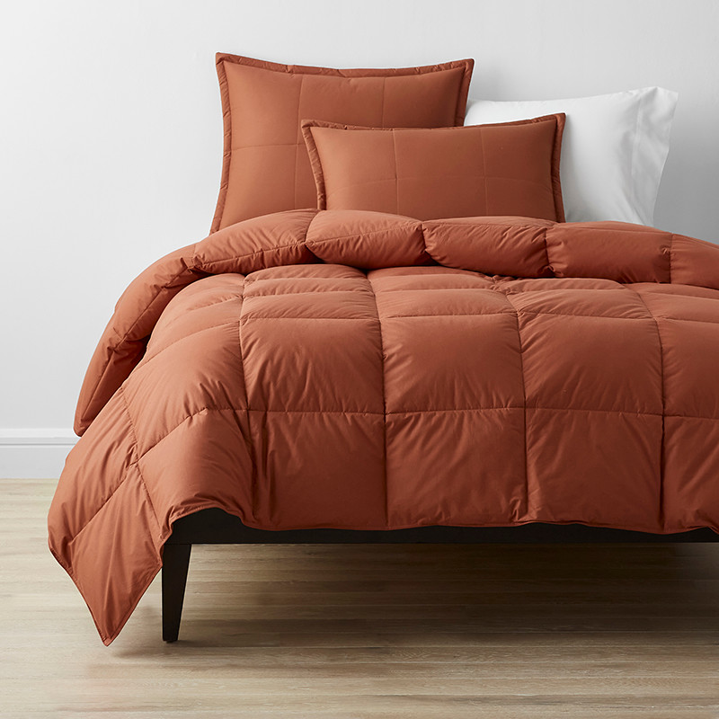 Premium Down Medium Warmth Comforter - Copper, Full/Queen
