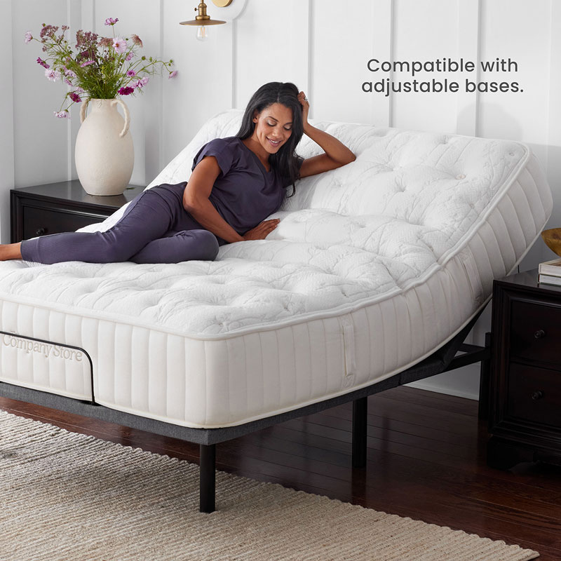 Premium Hybrid Fiber, Foam, and Coil Mattress The Company Store