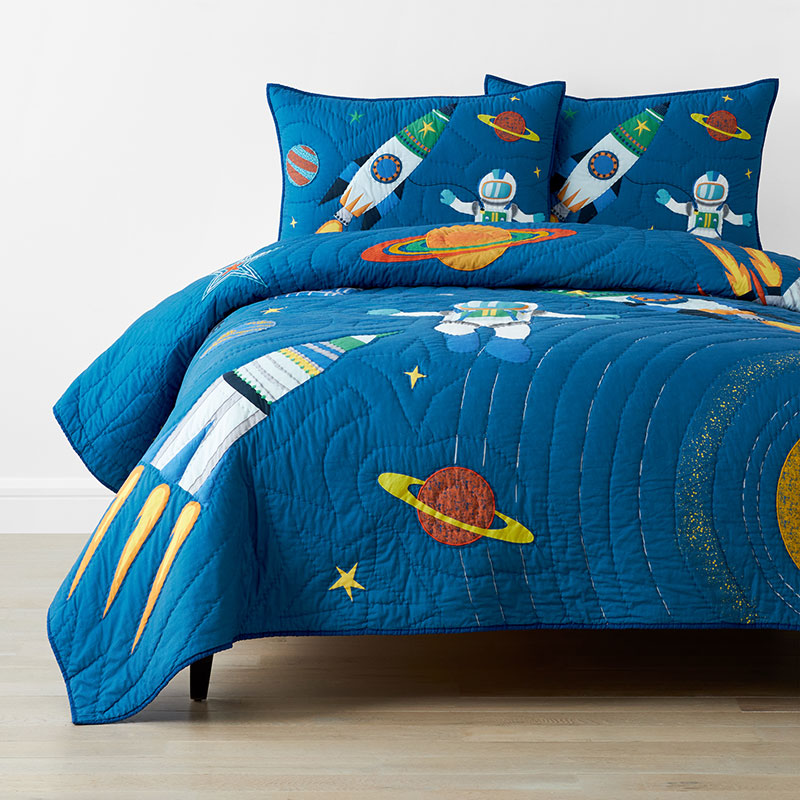 Outer Space Kids Cotton Quilt The Company Store