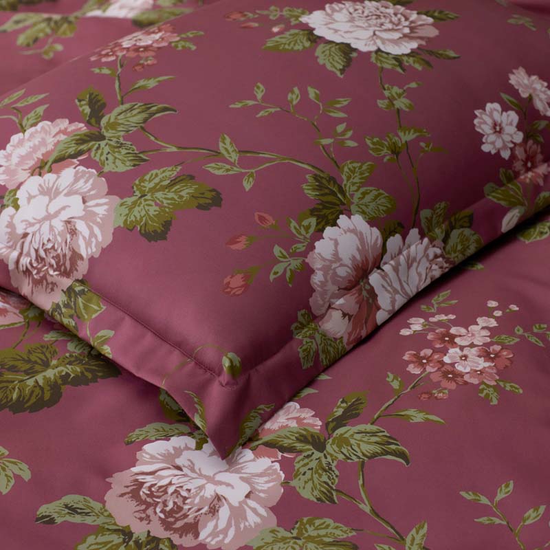 Victorian Bloom Floral Sateen Sham | The Company Store