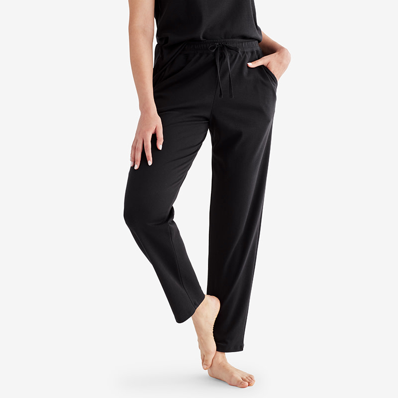 Women's Pima Cotton Tapered Lounge Pants | The Company Store