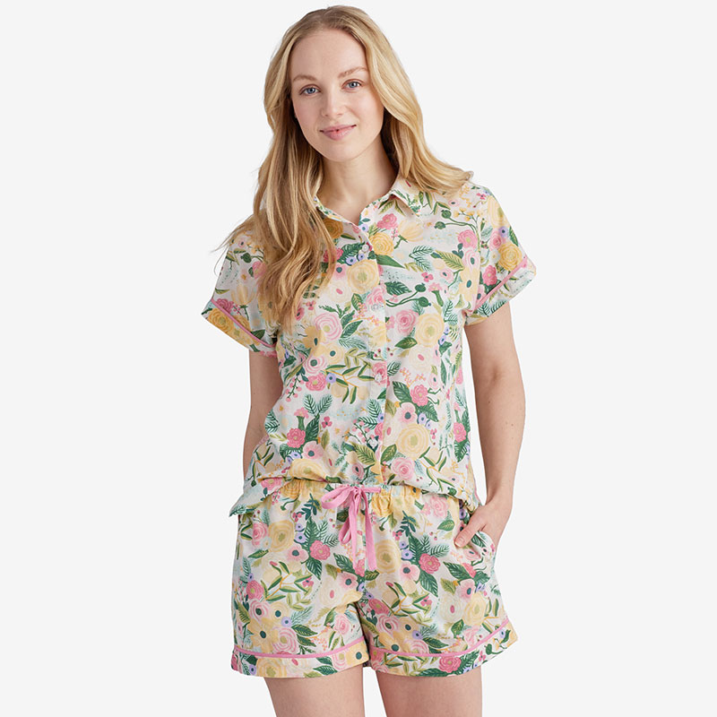 Rifle Paper Co. Voile Women's PJ Shorts Set | The Company Store