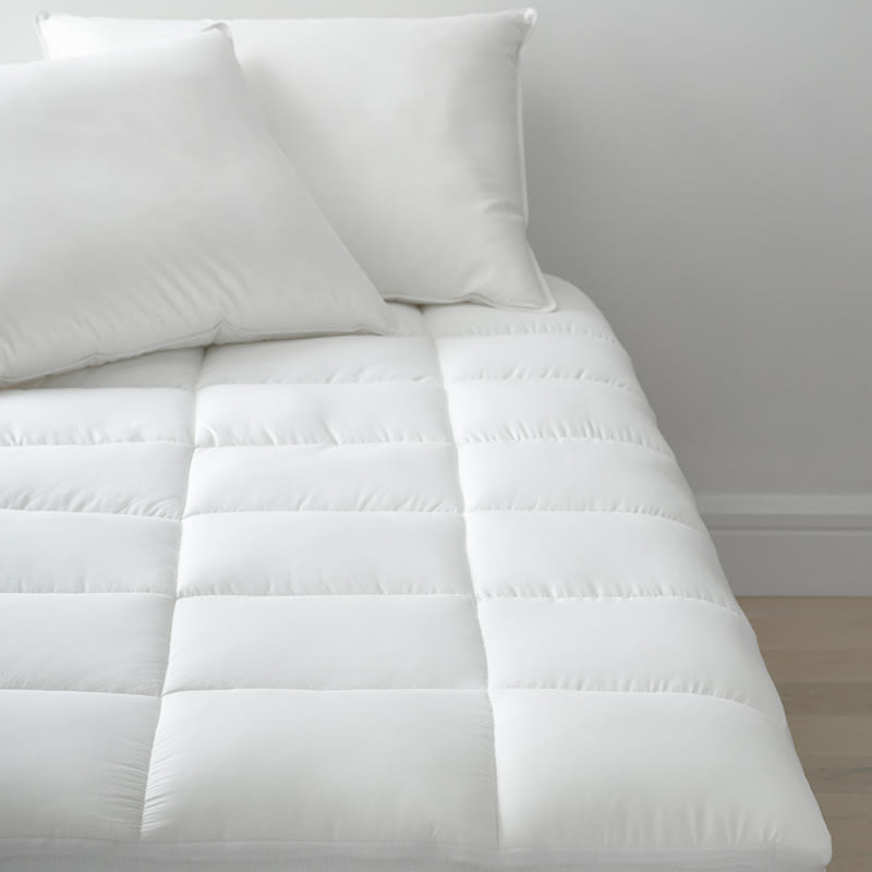 Sweet Zzz Mattress Pad Twin, White