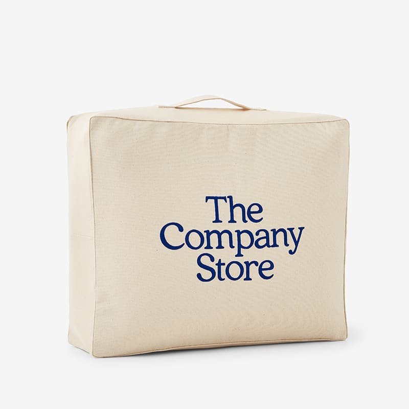 Storage Bag - Beige/ Ivory, Cotton | The Company Store