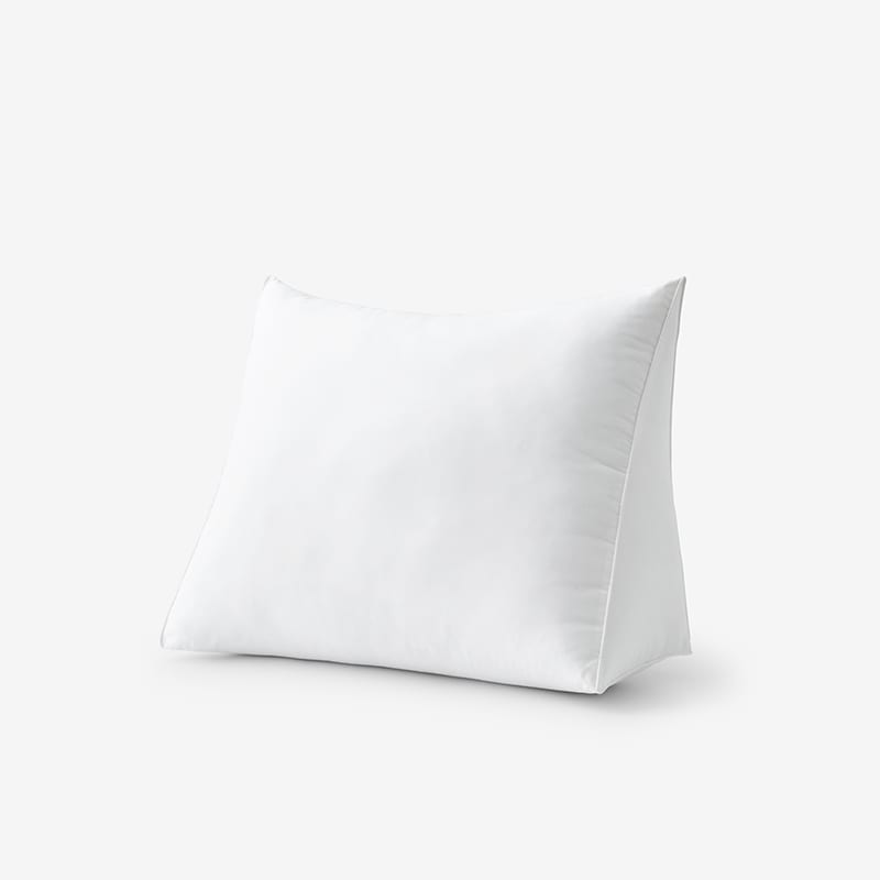 Feather and Down Lumbar Pillow Insert - White, Size 14 x 30, Cotton | The Company Store