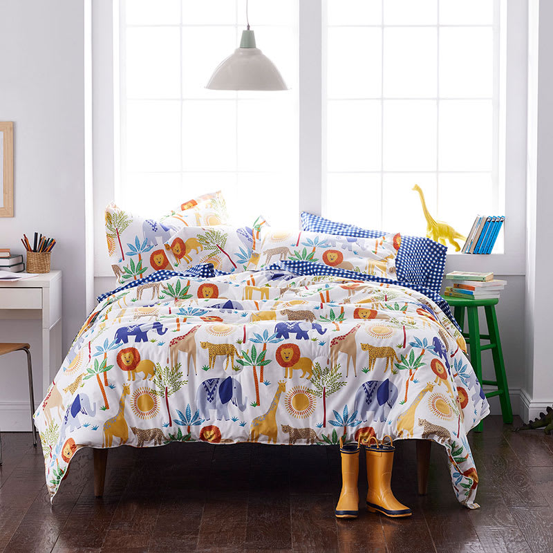 Jungle animal duvet cover discount