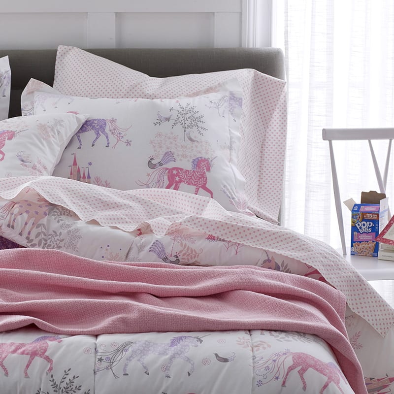 Pottery barn kids unicorn bedding hot sale