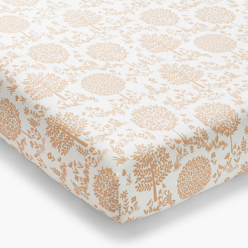 Organic cotton fitted crib sheet best sale