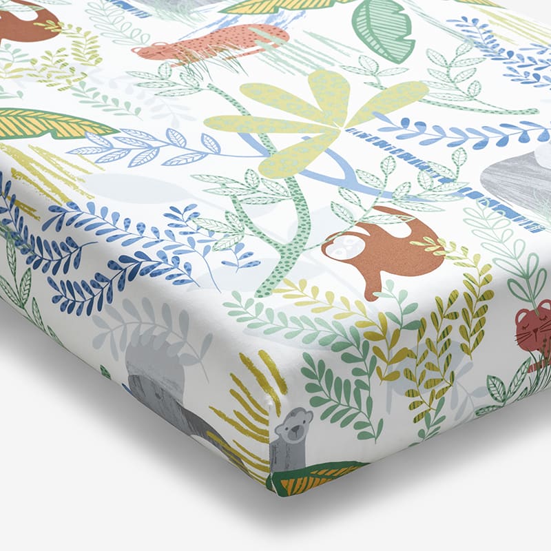 Jungle cot sheets outlet