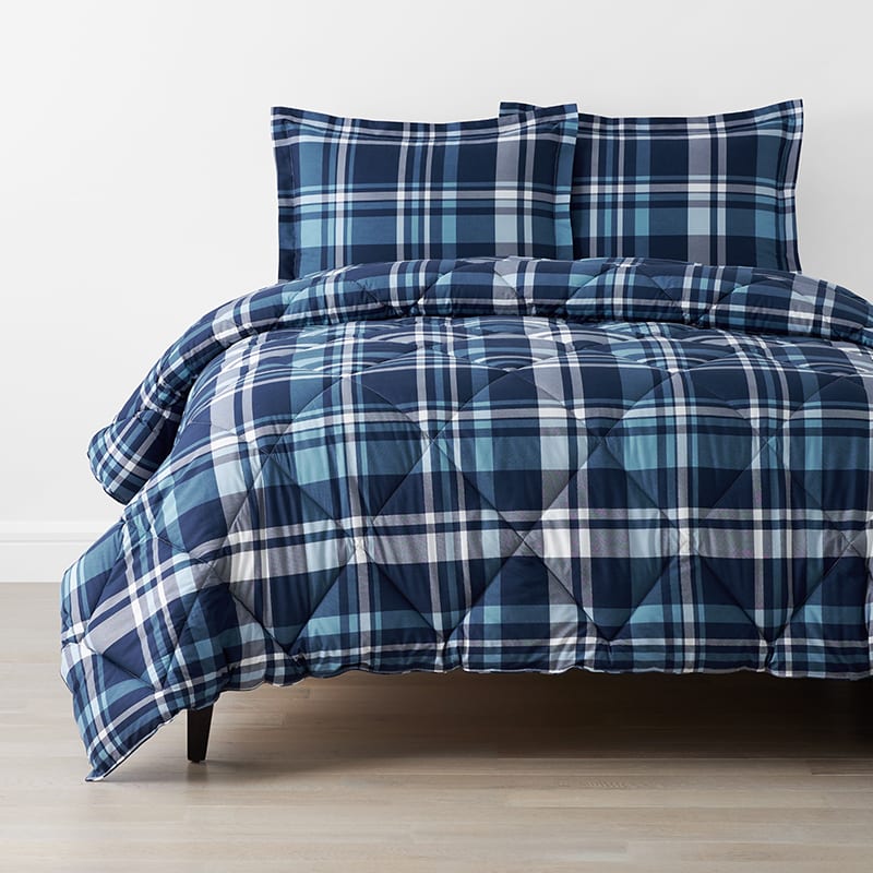 Classic Tartan Plaid Kids' Comforter Set