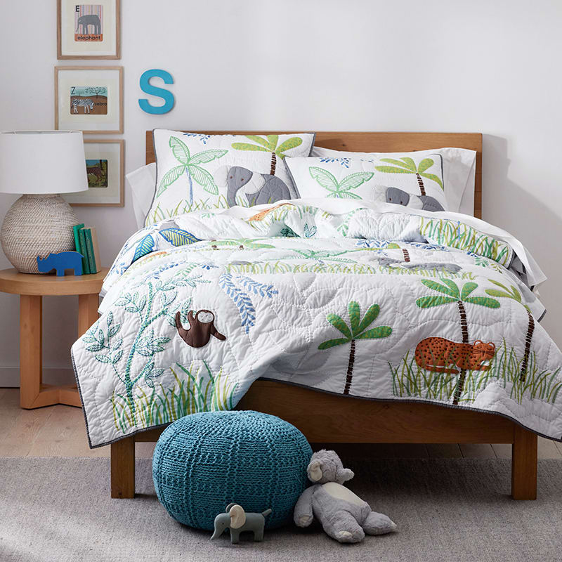 Jungle bedding deals twin