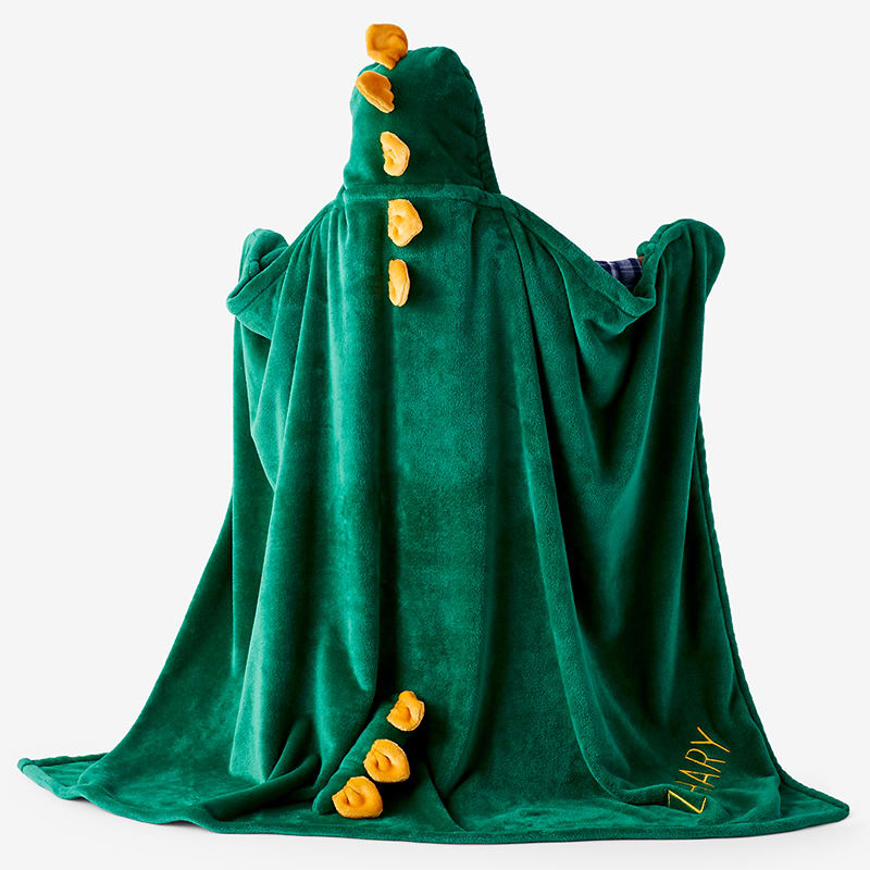 Hooded plush throw 2025
