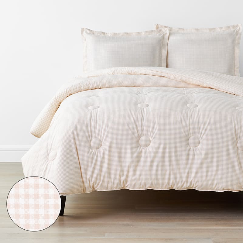 Organic Cotton White Textured Duvet Covers