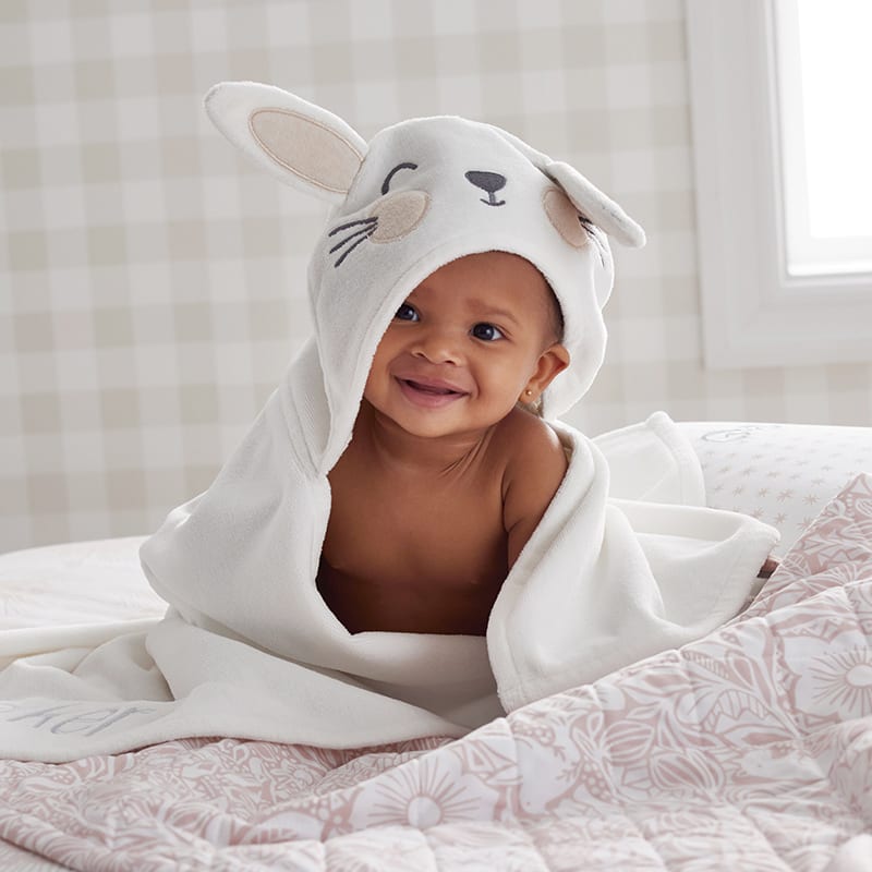 Animal Character Hooded Baby Towel