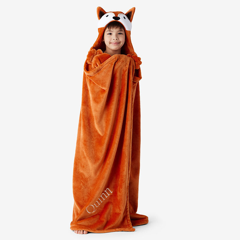 Kids plush throw shop