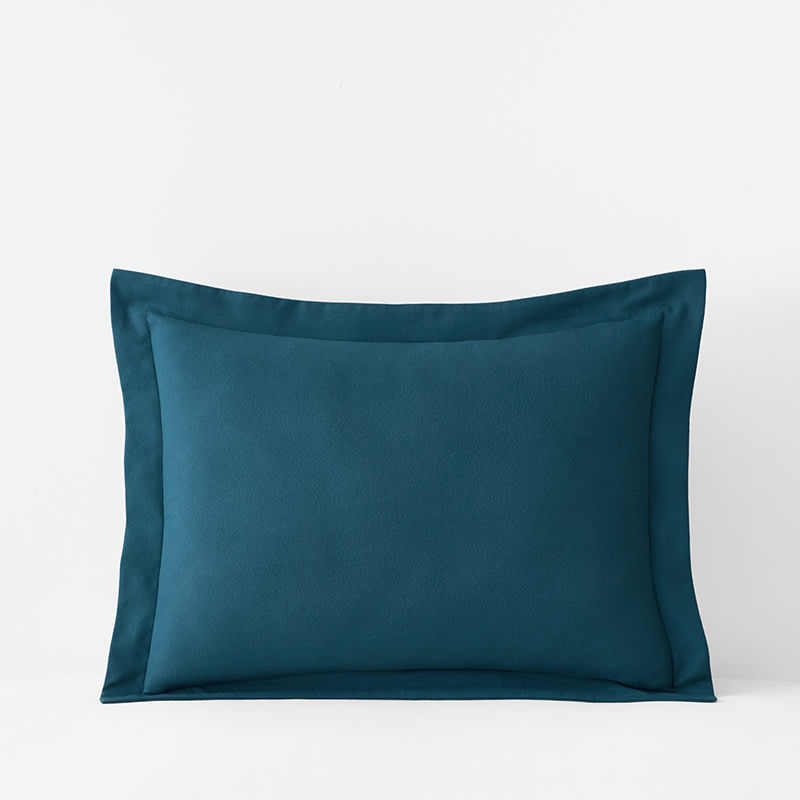 Dark teal euro shams sales
