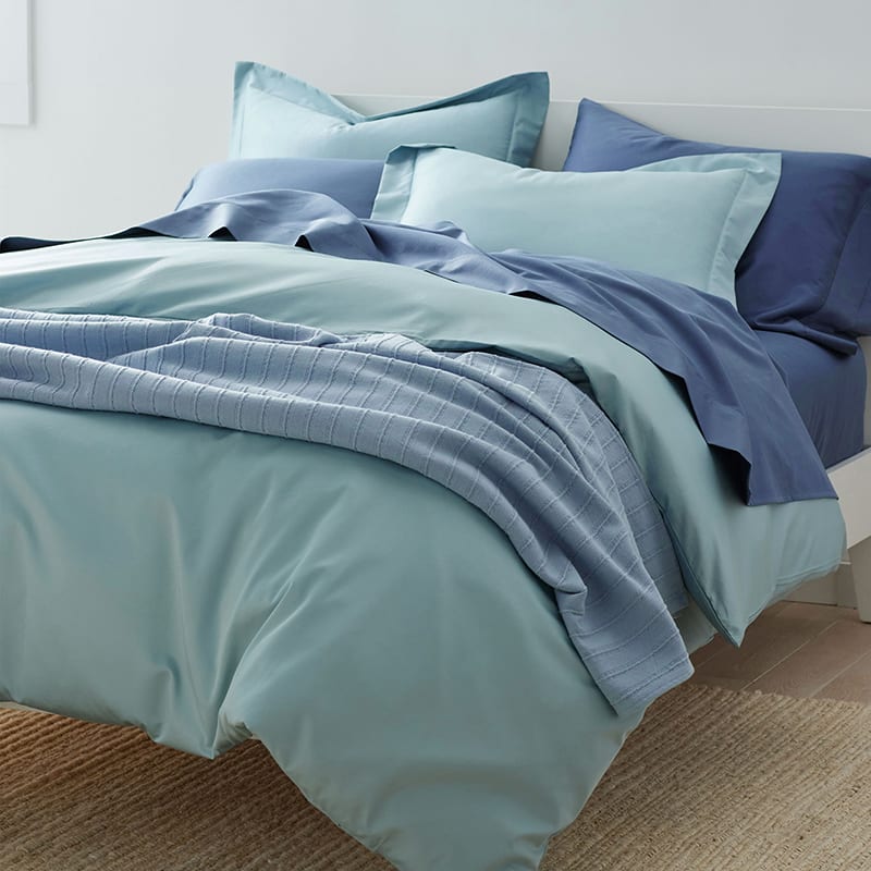 The Company Store Legends Hotel Wisteria 450-Thread Count Wrinkle-Free Supima Cotton Sateen Full Duvet Cover