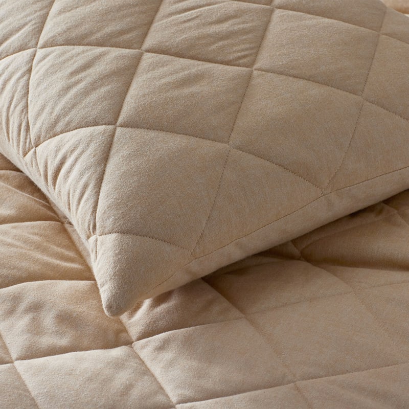 Premium Ultra-Cozy Cotton Flannel Duvet Cover - Tan Beige, Size Full | The Company Store