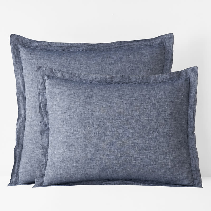 Chambray pillow shams cheap