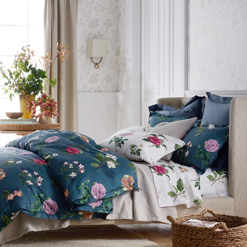 Silky TENCEL™ Floral Quilt