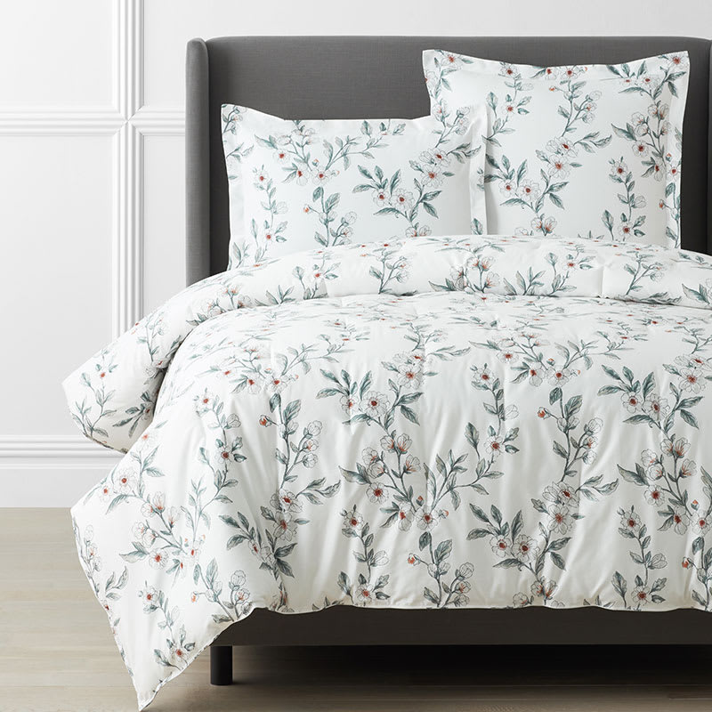 Valentina Floral Sateen Comforter