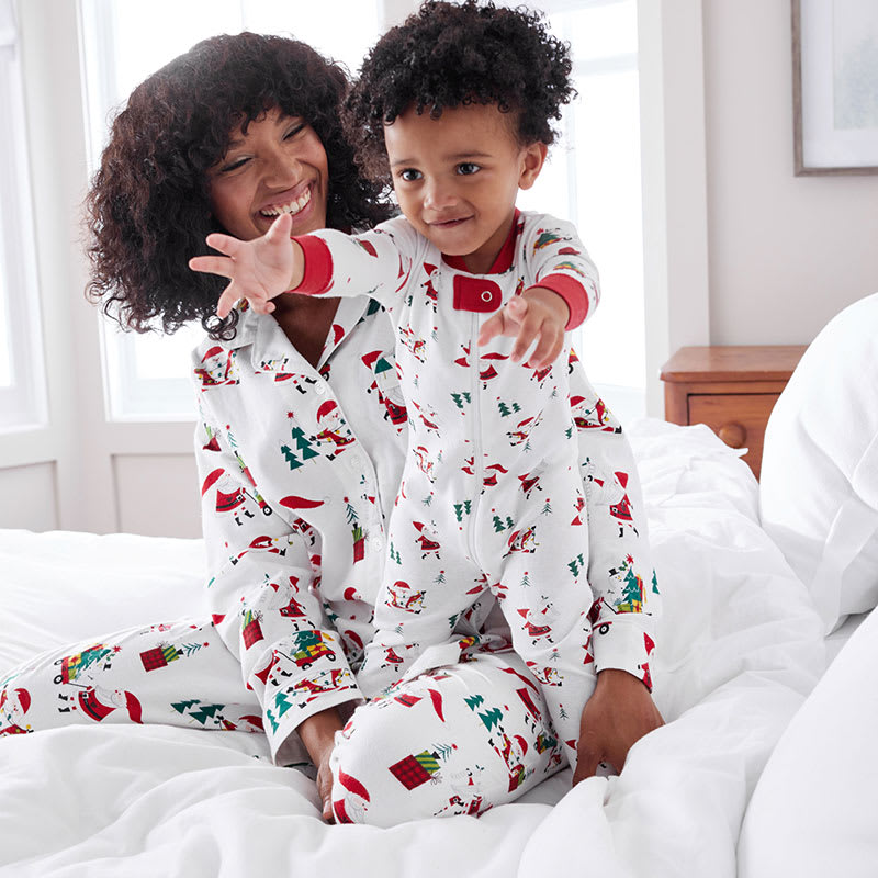 Women's Christmas Dear Santa I Can Explain Two-Piece PJ Set