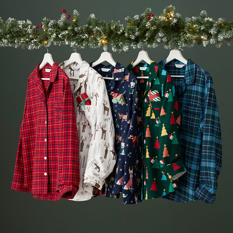 Mens flannel christmas pajamas discount
