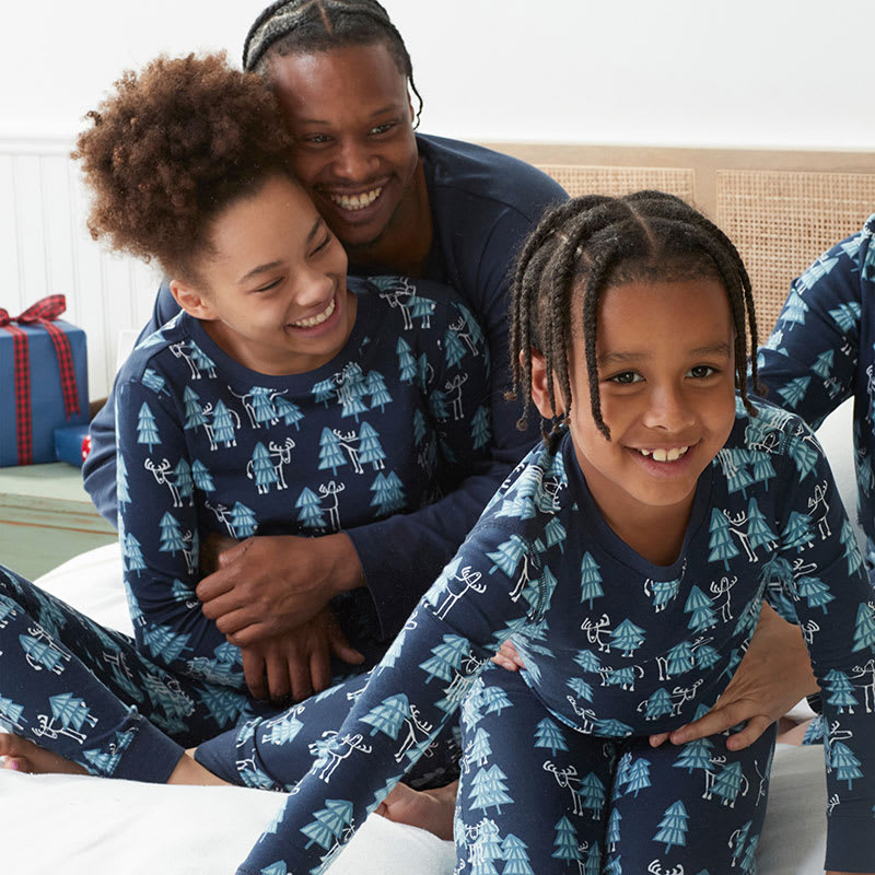 Family Printed Kids Pajama Set The Company Store