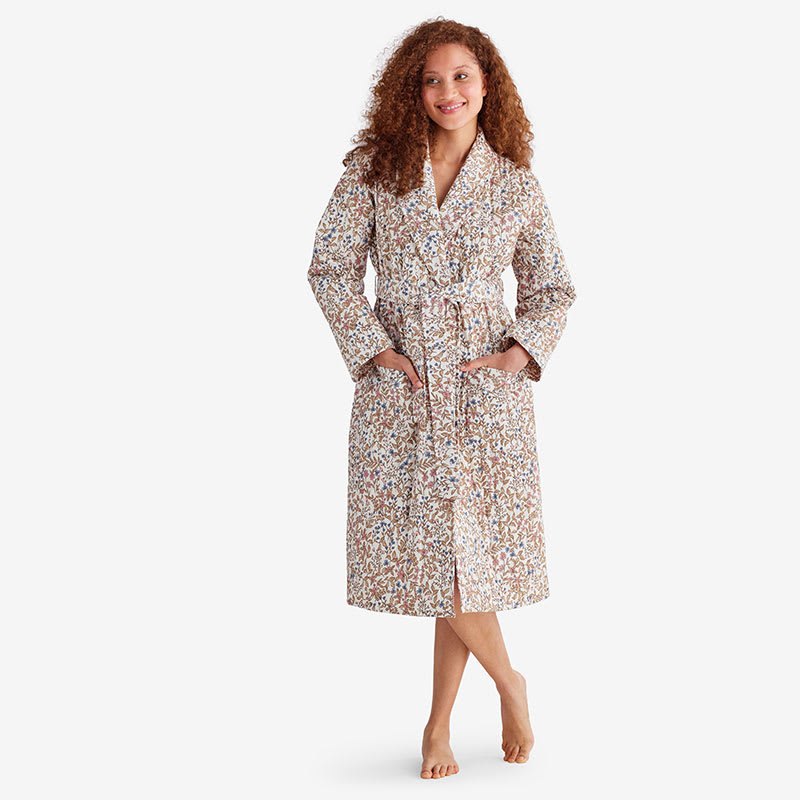 Quilted Robes For Women Quilted Robes Bombaby | Elegant Quilted Robe