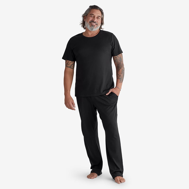 Legends Luxury Men s Pima Cotton Pajama Set The Company Store