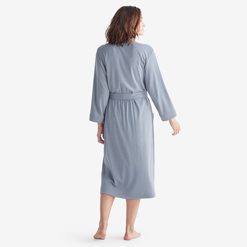 Women's Robe In Pima Cotton