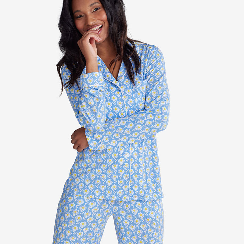 TENCEL Modal Jersey Knit Long Sleeve PJ Set The Company Store