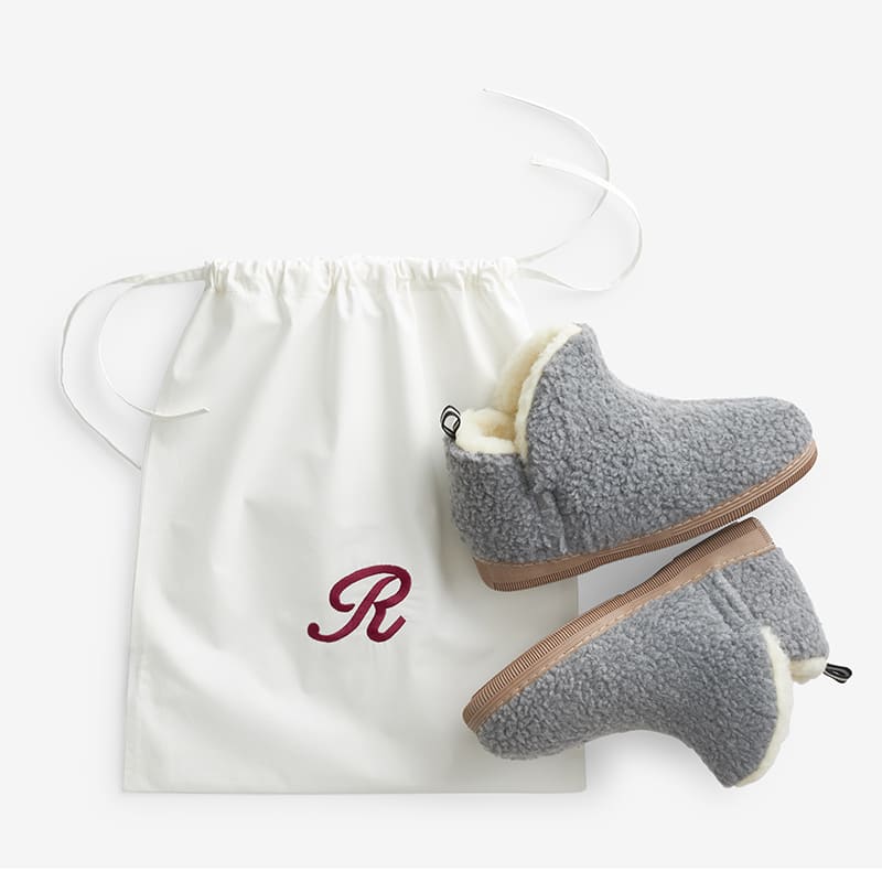 Sherpa and Wool Booties The Company Store