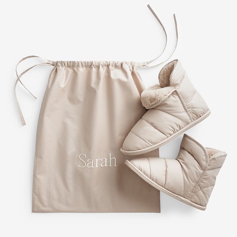 Baby top down booties